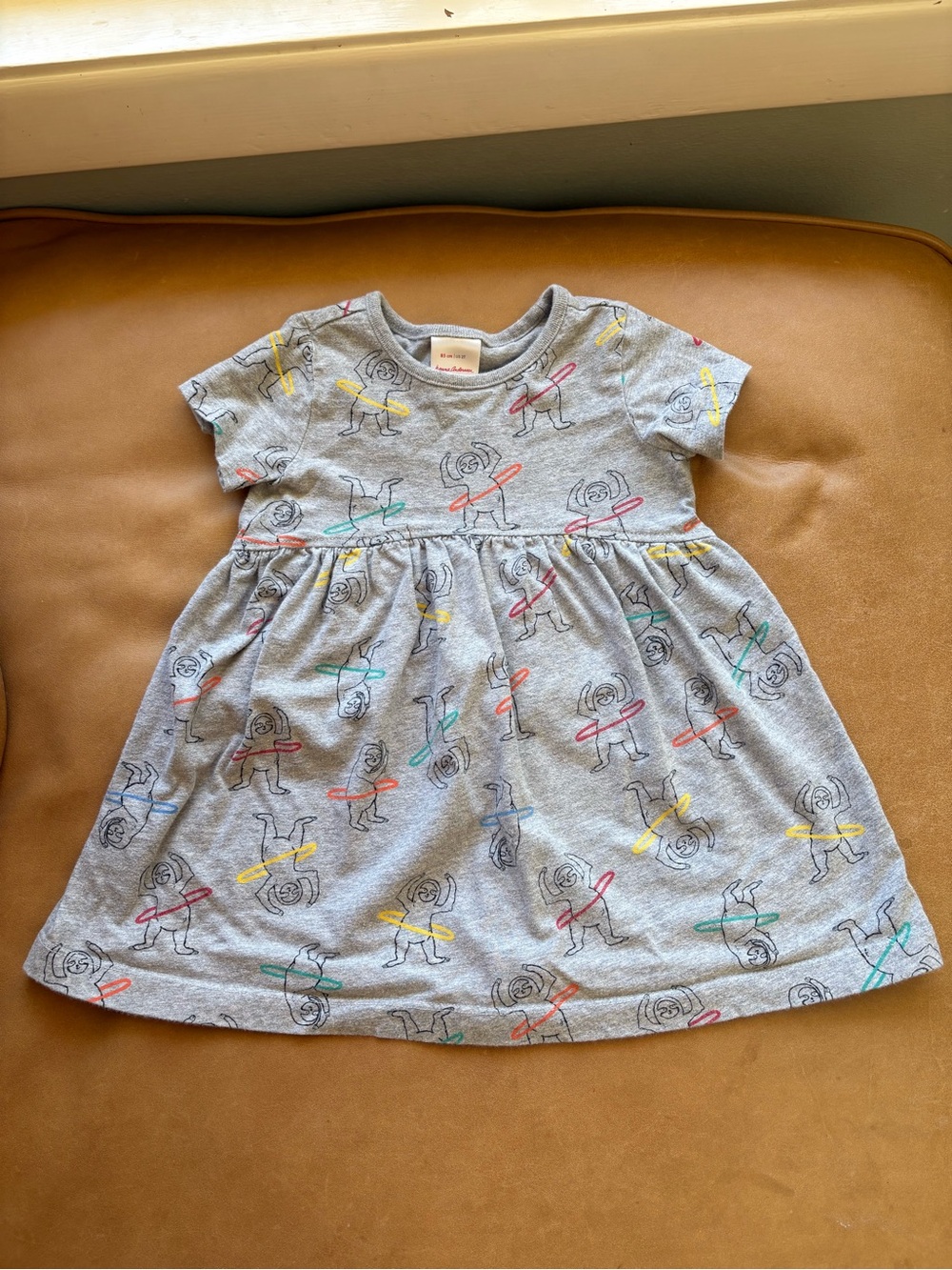 Hanna Andersson Sloth Swing Dress